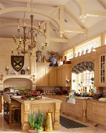 simsearch:700-00159387,k - Kitchen Interior Stock Photo - Rights-Managed, Code: 700-00159365