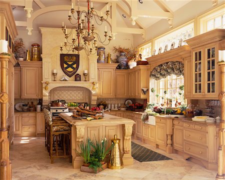 simsearch:700-00159387,k - Kitchen Interior Stock Photo - Rights-Managed, Code: 700-00159366