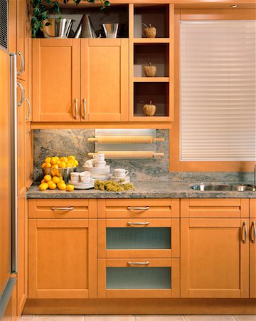 simsearch:700-00159387,k - Kitchen Interior Stock Photo - Rights-Managed, Code: 700-00159374