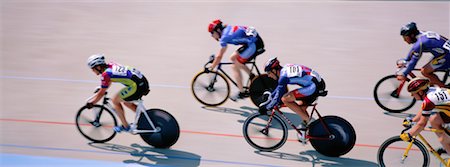 simsearch:700-00150117,k - Bicycle Race on Track Stock Photo - Rights-Managed, Code: 700-00150050