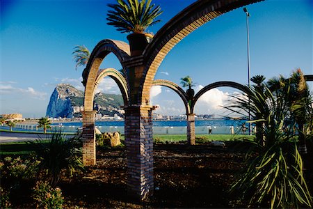 Rock of Gibraltar, Gibraltar Fotografie stock - Rights-Managed, Codice: 700-00150209