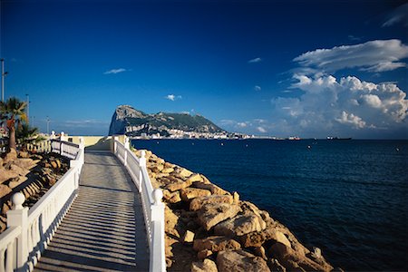 Rock of Gibraltar, Gibraltar Fotografie stock - Rights-Managed, Codice: 700-00150214