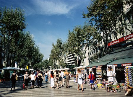 La Rambla, Barcelona, Spain Foto de stock - Direito Controlado, Número: 700-00150235