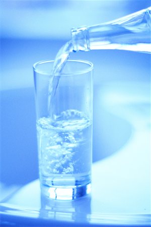 Pouring Water into Glass Stock Photo - Rights-Managed, Code: 700-00151434