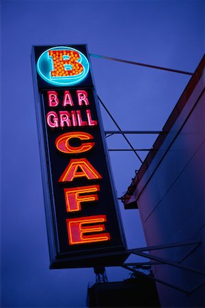 restaurant signs new york city - Neon Sign New York, New York, USA Stock Photo - Rights-Managed, Code: 700-00151818