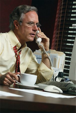 Businessman on Phone Stock Photo - Rights-Managed, Code: 700-00152699