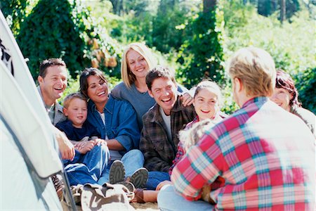 Group of People Camping Stock Photo - Rights-Managed, Code: 700-00153210