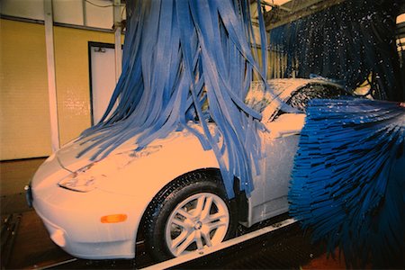 Car in Car Wash Stock Photo - Rights-Managed, Code: 700-00153372