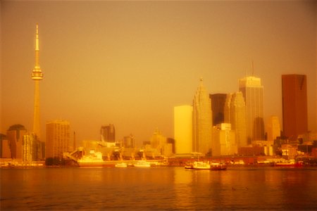 Toronto Skyline Ontario, Canada Stock Photo - Rights-Managed, Code: 700-00153392