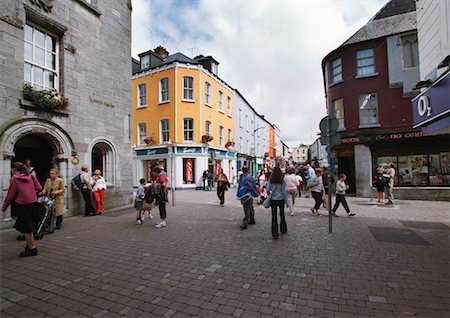 simsearch:700-00529828,k - People Walking in Galway Ireland Stock Photo - Rights-Managed, Code: 700-00153838