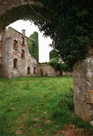 Clifden Castle, Irland Stockbilder - Lizenzpflichtiges, Bildnummer: 700-00153842