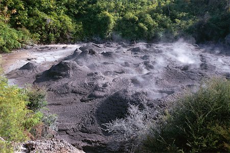 Piscine de boue Rotorua, Nouvelle-Zélande Photographie de stock - Rights-Managed, Code: 700-00164084