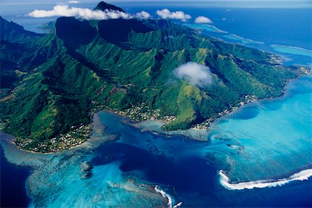 Moorea, Polynesia Foto de stock - Direito Controlado, Número: 700-00164828