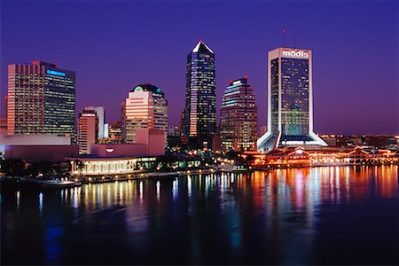 simsearch:700-00608757,k - Jacksonville Skyline Jacksonville, Florida Stockbilder - Lizenzpflichtiges, Bildnummer: 700-00164907