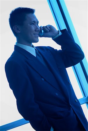 simsearch:700-00159009,k - Businessman Using Cell Phone Stock Photo - Rights-Managed, Code: 700-00165658