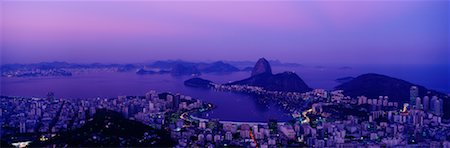 simsearch:700-00424414,k - Au coucher du soleil de Rio de Janeiro, Brésil Photographie de stock - Rights-Managed, Code: 700-00165859