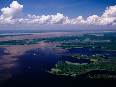 Meeting of the Rivers Brazil Foto de stock - Con derechos protegidos, Código: 700-00166021