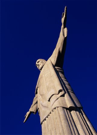 simsearch:862-06675805,k - Statue von Christus dem Erlöser auf Corcovado Berg Rio De Janeiro, Brasilien Stockbilder - Lizenzpflichtiges, Bildnummer: 700-00166030