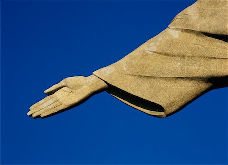 Hand of Statue of Christ the Redeemer Rio de Janeiro, Brazil Stock Photo - Rights-Managed, Code: 700-00166032
