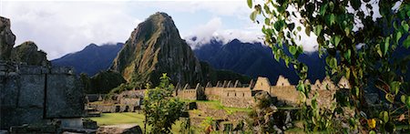 simsearch:700-00183638,k - Blick vom Huayna Picchu Peru Stockbilder - Lizenzpflichtiges, Bildnummer: 700-00166075