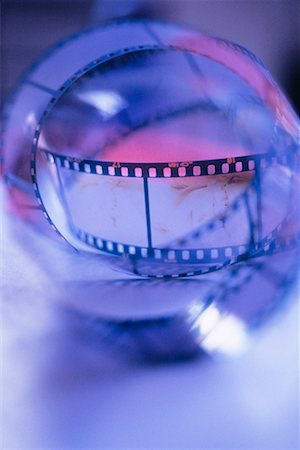 film reel color - Close-Up of Film Strip Stock Photo - Rights-Managed, Code: 700-00166177