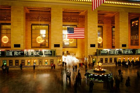 Grand Central Station New York City, NY, États-Unis Photographie de stock - Rights-Managed, Code: 700-00166372