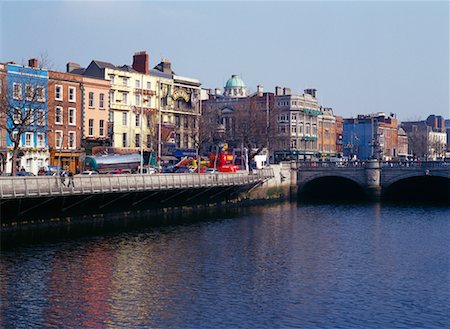 La rivière Liffey Dublin, Irlande Photographie de stock - Rights-Managed, Code: 700-00166395