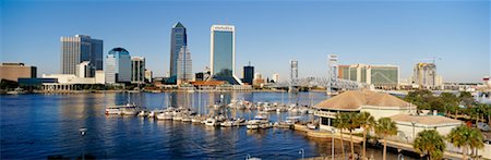 Skyline Jacksonville, Florida Stock Photo - Rights-Managed, Code: 700-00166422