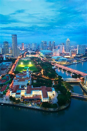 simsearch:700-00097806,k - Singapore Skyline Stock Photo - Rights-Managed, Code: 700-00166499