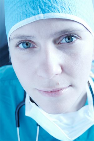 simsearch:700-00560480,k - Close-Up of Woman in Surgical Clothing Stock Photo - Rights-Managed, Code: 700-00166558