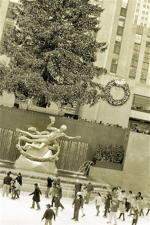 Rockefeller Center New York, USA Foto de stock - Con derechos protegidos, Código: 700-00166954