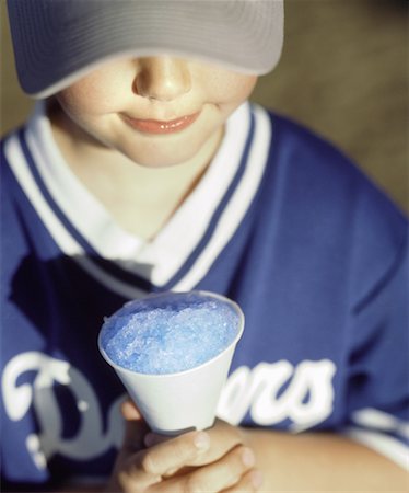 snow cone - Boy Eating Snow Cone Stock Photo - Rights-Managed, Code: 700-00167103