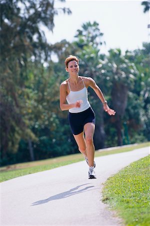 Woman Running Stock Photo - Rights-Managed, Code: 700-00167444