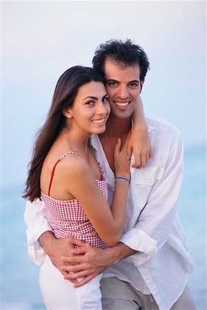 simsearch:700-00086310,k - Couple on Beach Stock Photo - Rights-Managed, Code: 700-00167481
