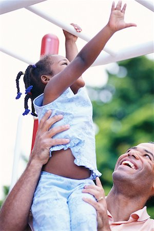 Father Playing with Daughter Stock Photo - Rights-Managed, Code: 700-00168727