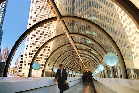 Glass Covered Walkway Stock Photo - Rights-Managed, Code: 700-00168796