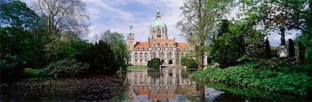 New City Hall Hannover, Deutschland Stockbilder - Lizenzpflichtiges, Bildnummer: 700-00169587