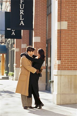 soho, new york - Couple Outdoors Fotografie stock - Rights-Managed, Codice: 700-00160419