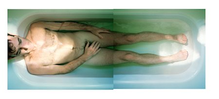 Nude Man in Bathtub Stock Photo - Rights-Managed, Code: 700-00160716