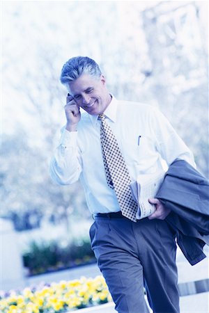 Businessman On the Go Stock Photo - Rights-Managed, Code: 700-00161504