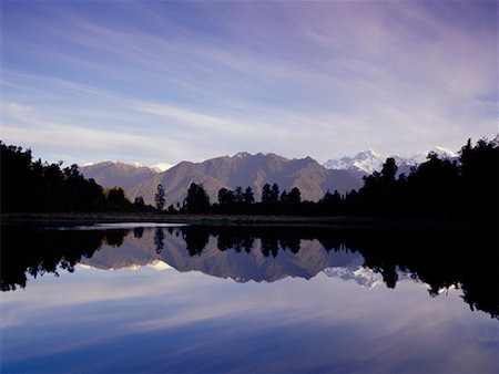 simsearch:700-00161806,k - Lake Matheson Westland National Park New Zealand Stock Photo - Rights-Managed, Code: 700-00161836