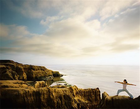 simsearch:700-00185829,k - Yoga by the Ocean Stock Photo - Rights-Managed, Code: 700-00162237