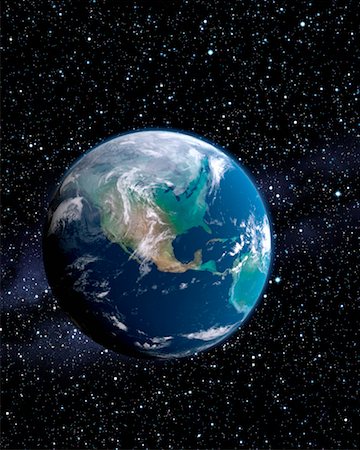 earth from space - Earth Stock Photo - Rights-Managed, Code: 700-00162374