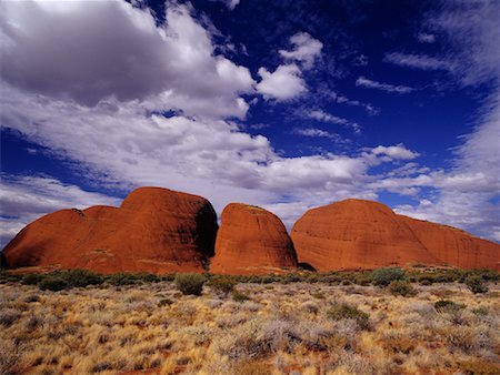 Le Parc National d'Uluru Olgas Australie Photographie de stock - Rights-Managed, Code: 700-00162518