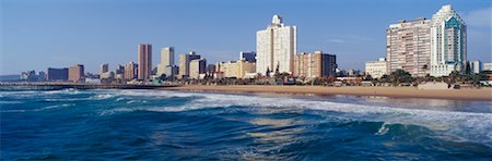 durban and beach - Cityscape from Water Stock Photo - Rights-Managed, Code: 700-00162832