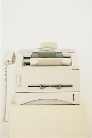 fax - Fax Machine Fotografie stock - Rights-Managed, Codice: 700-00162924