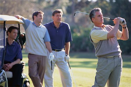 simsearch:700-00163026,k - Men Golfing Stock Photo - Rights-Managed, Code: 700-00163035