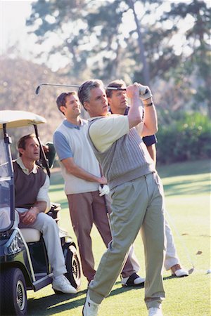 simsearch:700-00163026,k - Men Golfing Stock Photo - Rights-Managed, Code: 700-00163036