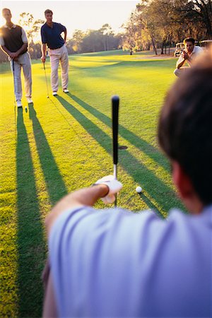 simsearch:700-00635463,k - Men Golfing Stock Photo - Rights-Managed, Code: 700-00163047