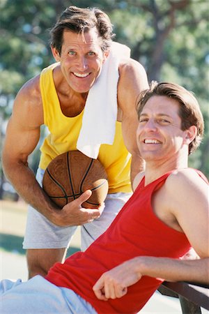 Portrait of Basketball Players Stock Photo - Rights-Managed, Code: 700-00163939